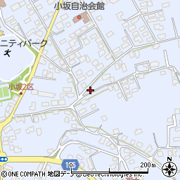 秋田県鹿角市花輪合ノ野53周辺の地図