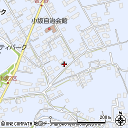 秋田県鹿角市花輪合ノ野182周辺の地図