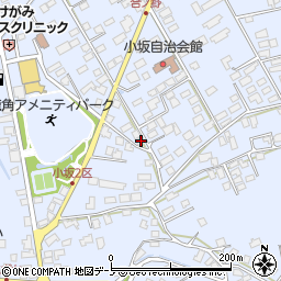 秋田県鹿角市花輪合ノ野233周辺の地図