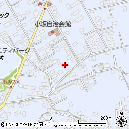 秋田県鹿角市花輪合ノ野183周辺の地図