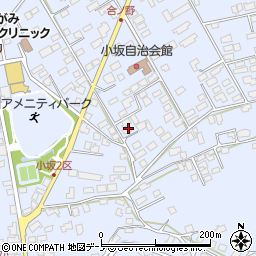 秋田県鹿角市花輪合ノ野223周辺の地図