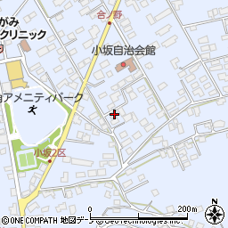 秋田県鹿角市花輪合ノ野220周辺の地図