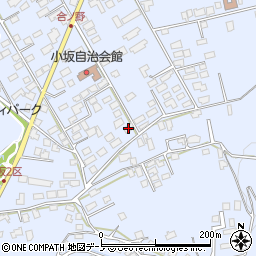 秋田県鹿角市花輪合ノ野180周辺の地図