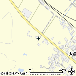 秋田県能代市二ツ井町切石大倉29周辺の地図