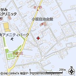 秋田県鹿角市花輪合ノ野217周辺の地図