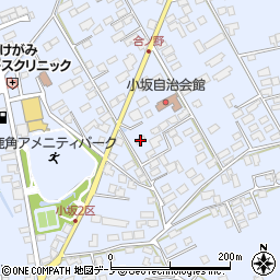秋田県鹿角市花輪合ノ野215周辺の地図