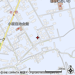 秋田県鹿角市花輪合ノ野175周辺の地図