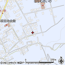 秋田県鹿角市花輪合ノ野108周辺の地図