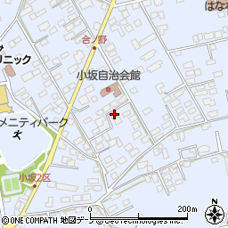 秋田県鹿角市花輪合ノ野190周辺の地図