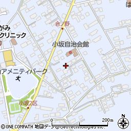秋田県鹿角市花輪合ノ野214周辺の地図