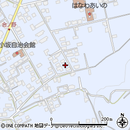 秋田県鹿角市花輪合ノ野111周辺の地図