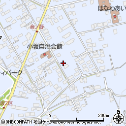 秋田県鹿角市花輪合ノ野169周辺の地図