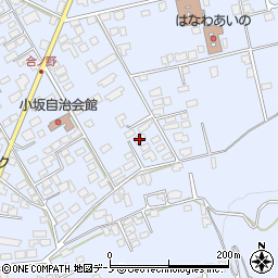 秋田県鹿角市花輪合ノ野114周辺の地図