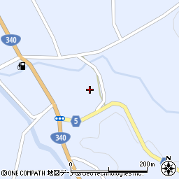 九戸村役場　伊保内保育園周辺の地図