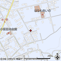 秋田県鹿角市花輪合ノ野104周辺の地図