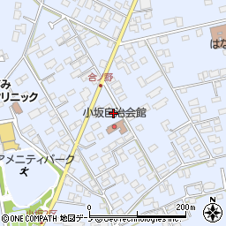 秋田県鹿角市花輪合ノ野200周辺の地図
