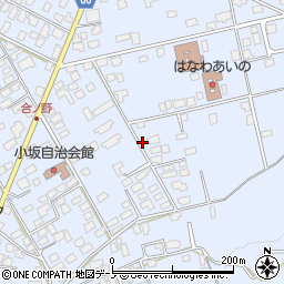 秋田県鹿角市花輪合ノ野102周辺の地図