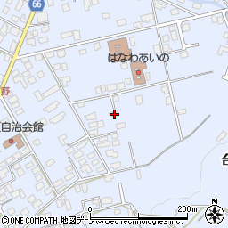 秋田県鹿角市花輪合ノ野89周辺の地図