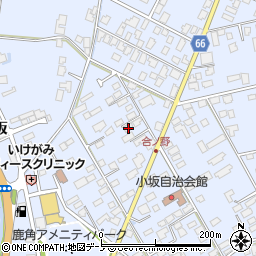 秋田県鹿角市花輪合ノ野311周辺の地図