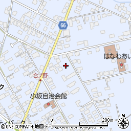 秋田県鹿角市花輪合ノ野139周辺の地図