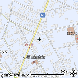 秋田県鹿角市花輪合ノ野141周辺の地図