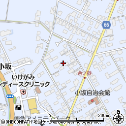秋田県鹿角市花輪合ノ野307周辺の地図