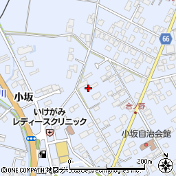 秋田県鹿角市花輪合ノ野293周辺の地図