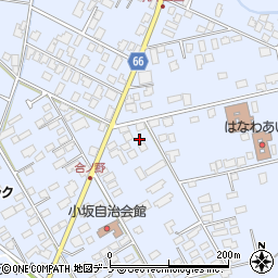 秋田県鹿角市花輪合ノ野140周辺の地図
