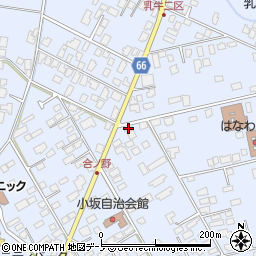 秋田県鹿角市花輪合ノ野145周辺の地図