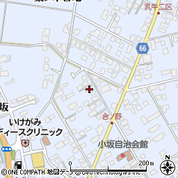 秋田県鹿角市花輪合ノ野305周辺の地図