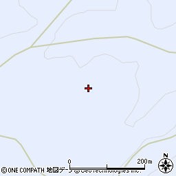 秋田県鹿角市花輪水越周辺の地図