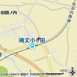 秋田県北秋田市脇神前谷地周辺の地図
