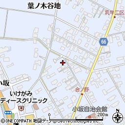 秋田県鹿角市花輪合ノ野301周辺の地図