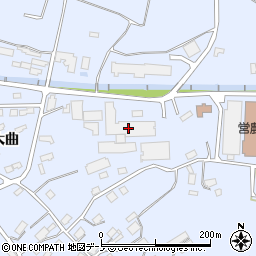 新化食品株式会社　花輪工場周辺の地図