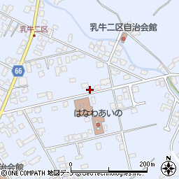 秋田県鹿角市花輪（合野）周辺の地図