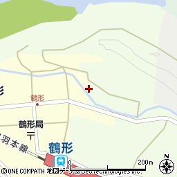 秋田県能代市姥懐周辺の地図