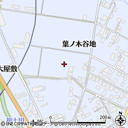 秋田県鹿角市花輪葉ノ木谷地62周辺の地図