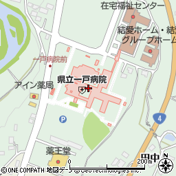 一戸町立一戸小学校養護分校周辺の地図