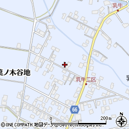 秋田県鹿角市花輪葉ノ木谷地79周辺の地図