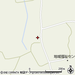 秋田県大館市比内町八木橋畠沢周辺の地図