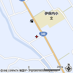 岩手県九戸郡九戸村伊保内第１１地割周辺の地図