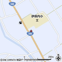 九戸村役場　ほずのいえ周辺の地図