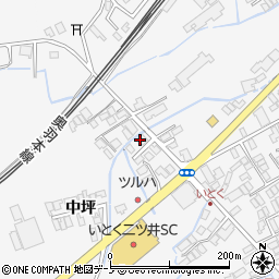 株式会社安井良工務店　二ツ井営業所周辺の地図