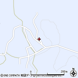 秋田県鹿角市花輪下長根周辺の地図