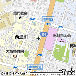 小三商店周辺の地図