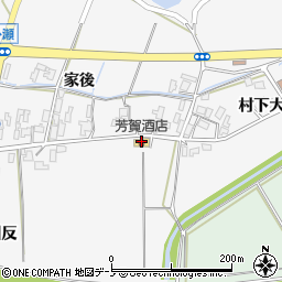 芳賀酒店周辺の地図