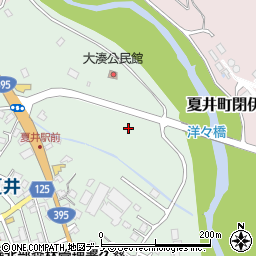 岩手県久慈市夏井町大崎第１３地割周辺の地図