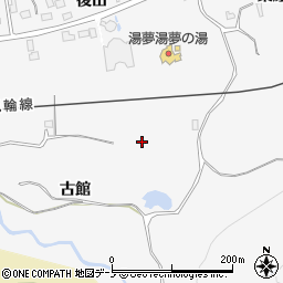 秋田県大館市十二所古館37周辺の地図