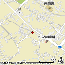 秋田県北秋田市脇神米ノ岱17-4周辺の地図
