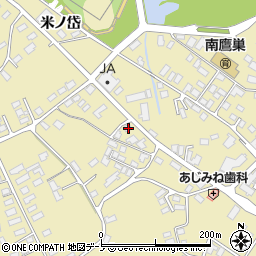 秋田県北秋田市脇神米ノ岱19周辺の地図
